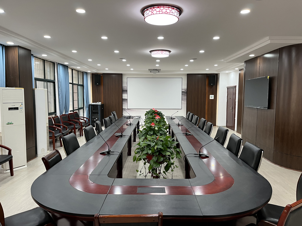 中南大學(xué)外國(guó)語(yǔ)學(xué)院會(huì)議室(圖1)